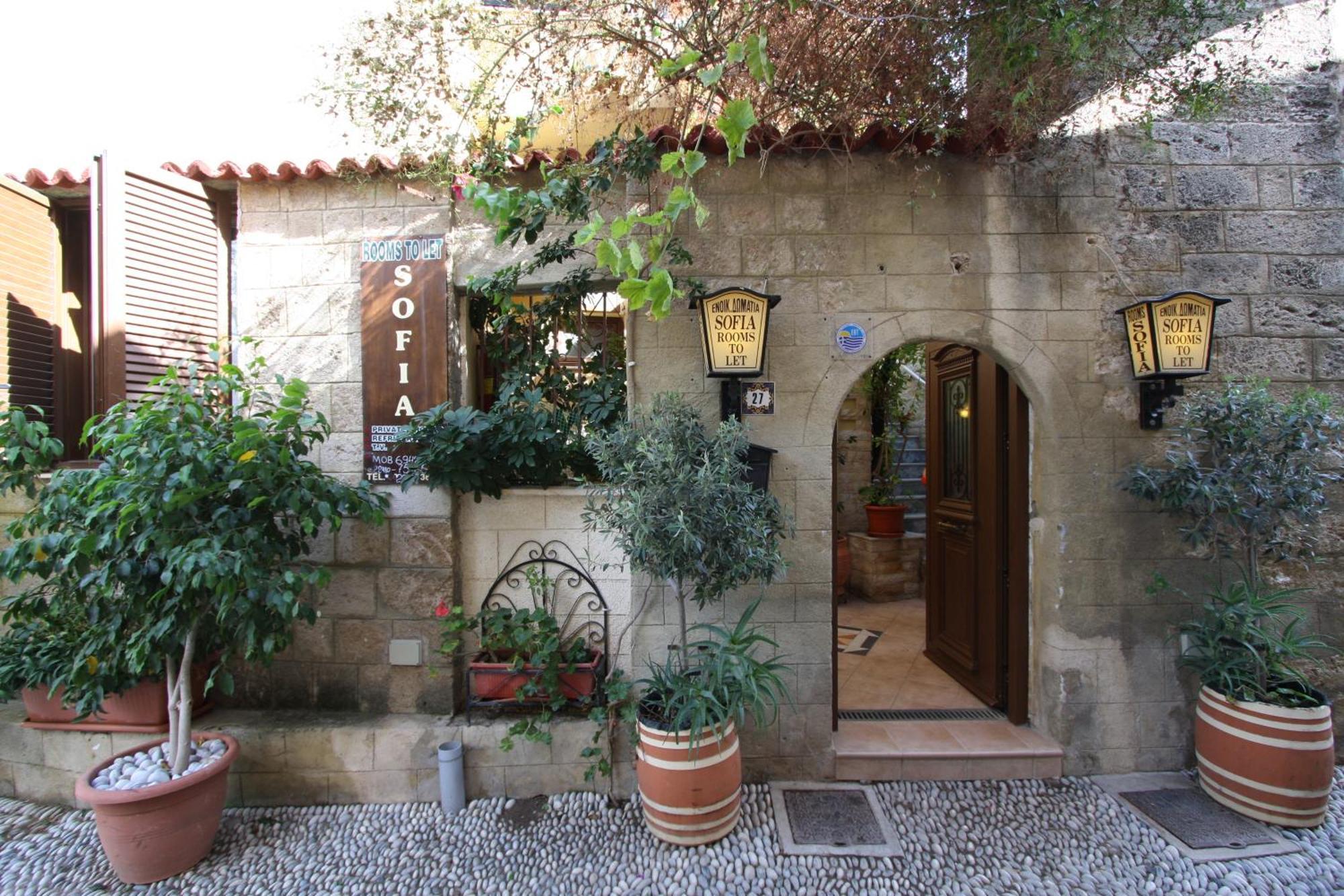 Sofia Pension Rhodes City ภายนอก รูปภาพ
